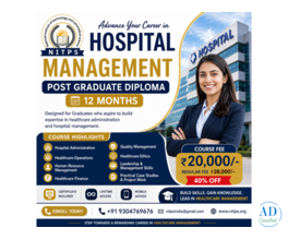 Post Graduate Diploma in Hospital Management – 12 Months