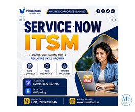 ServiceNow ITSM Online Training | Register for a Free Demo