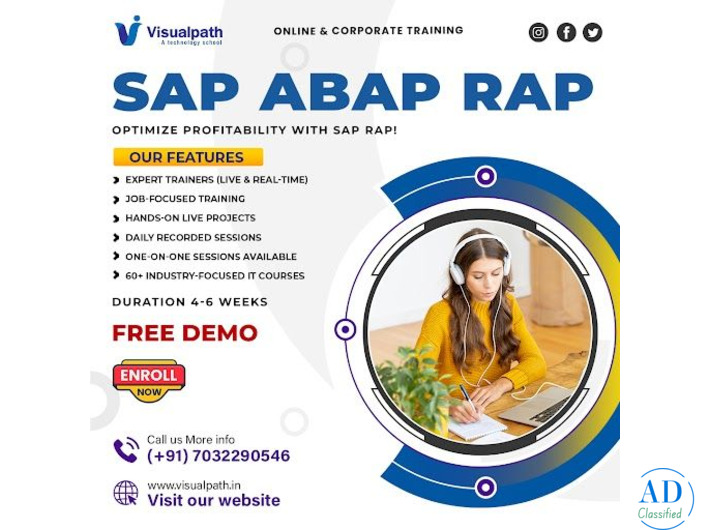 SAP ABAP RAP Training Online with Real-Time Case Studies
