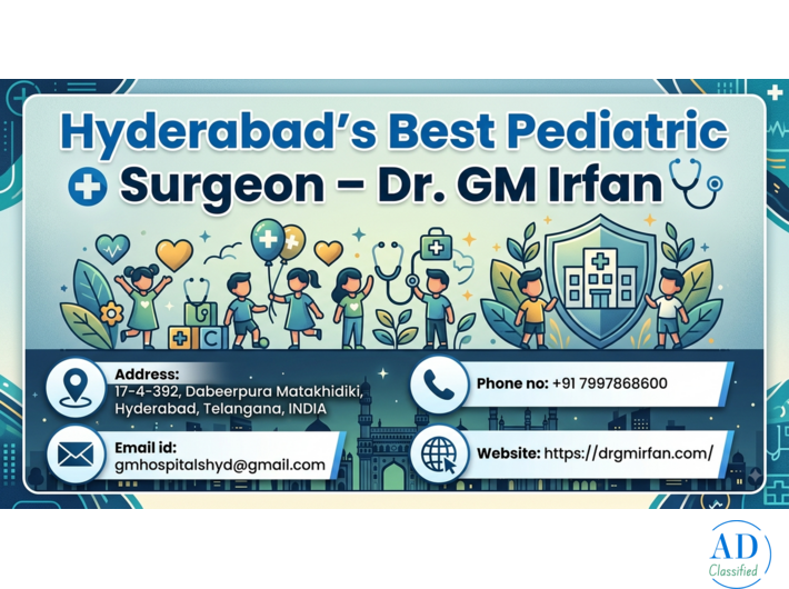 Consult Hyderabad's Best Pediatric Surgeon for Expert Care