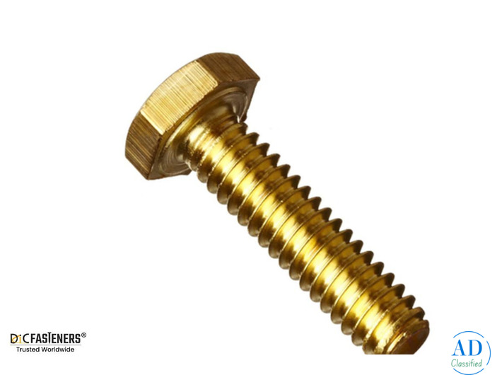 Brass Hex Bolt Exporter from India | DIC Fasteners