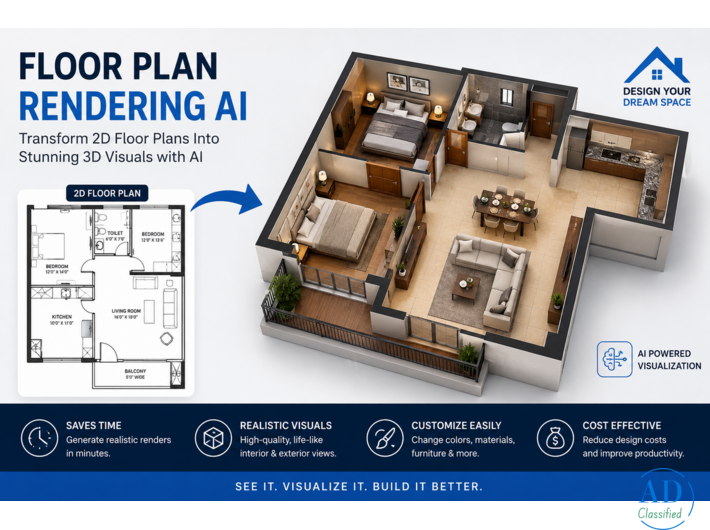 Floor Plan Rendering AI
