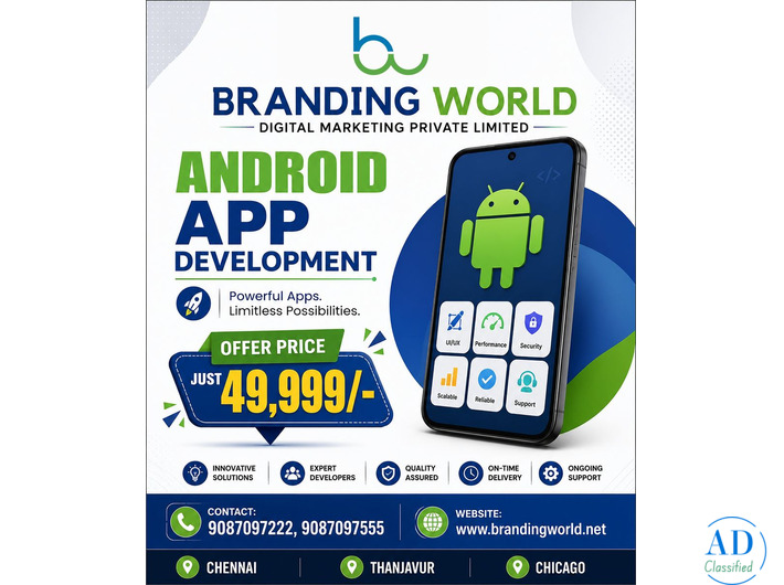 Highly Experienced Mobile App Developer Chennai