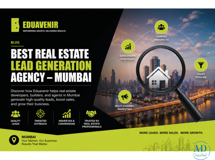Best Real Estate Lead Generation Agency – Mumbai | Eduavenir