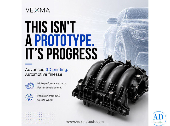 Professional 3D Printing Company in India – Industrial & Prototype Parts