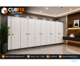 Toilet Cubicle Manufacturers in India | Cubfix Cubicle System