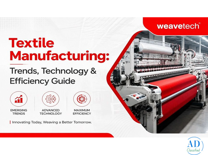 Textile Manufacturing: Trends, Technology & Efficiency Guide