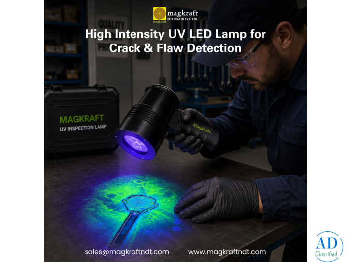 UV Black Lights for NDT Inspection – Clear Visibility with MagkraftNDT