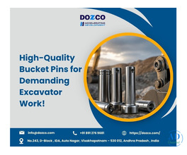 Strong Bucket Pins for Reliable Excavator Attachments