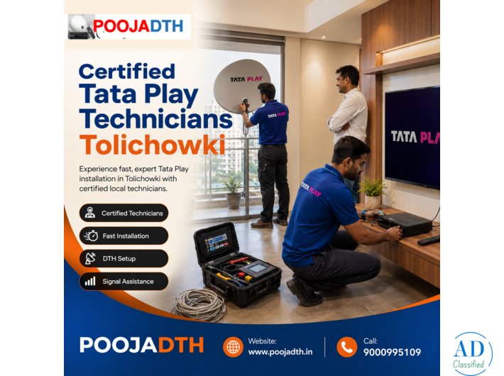 Certified Tata Play Technicians Tolichowki