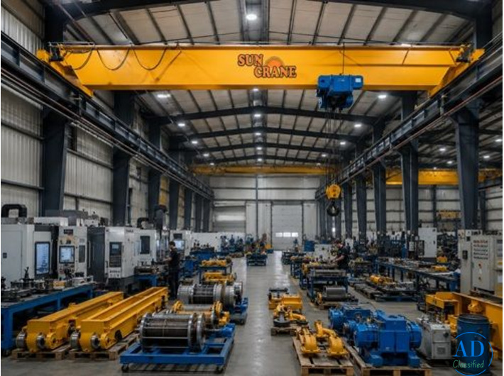 Single Girder EOT Crane - Sun Crane