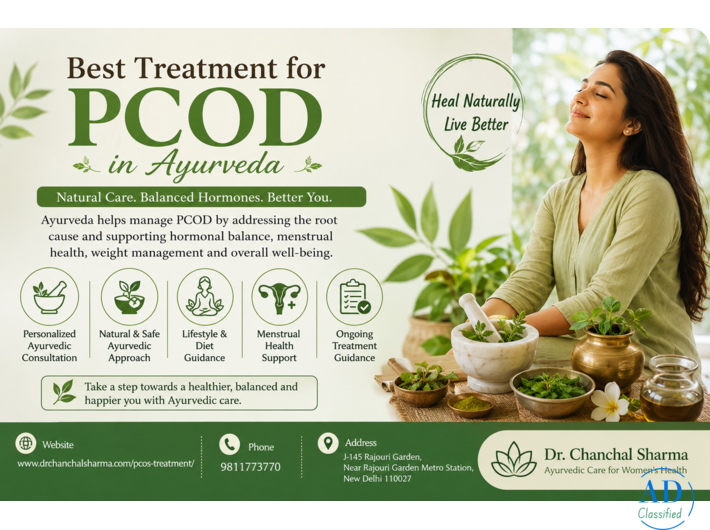 Natural Ayurvedic Approach for PCOD