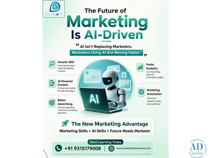 The Future of Marketing Is AI-Driven - AI Is not Replacing Marketers