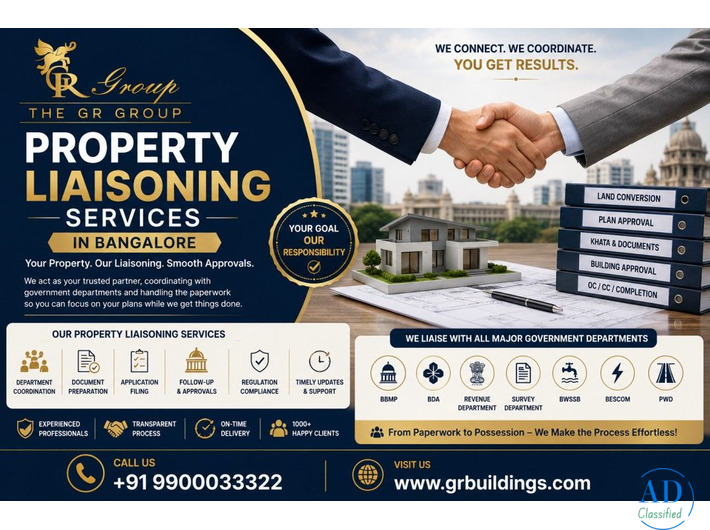 property Liasoning services in bangalore