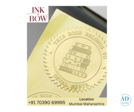 Premium Scallop Edge Emboss Cards Available at InknBow