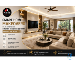 Smart Home Makeovers by an Experienced Interior Designing Company in Greater Noida