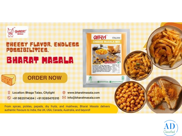 Cheesy Flavor. Endless Possibilities. | Bharat Masala