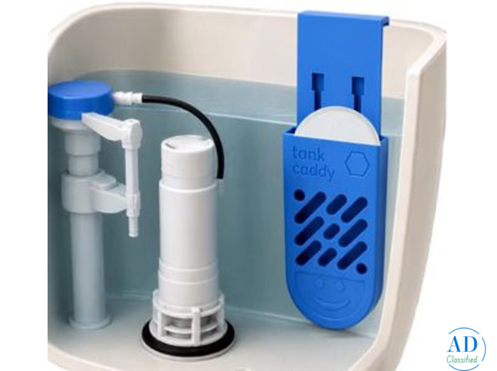 Toilet Tank Tablet Holder & Soot Trap - The Tank Caddy