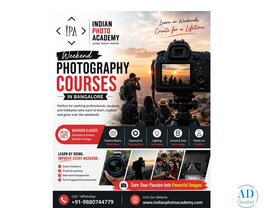 weekend photography courses in Bangalore