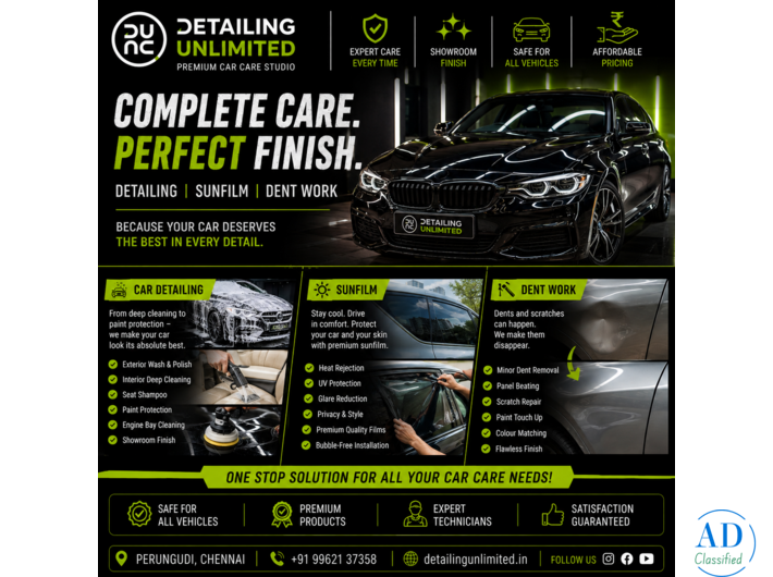 Premium Car Cleaning Chennai| Car Wash & Cleaning Experts