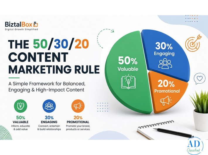 50/30/20 Rule in Content Marketing: Balance Your Content Strategy