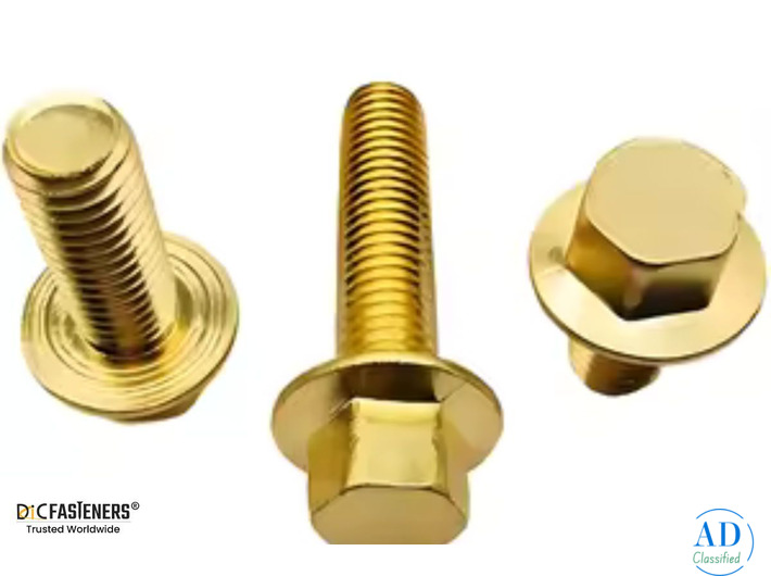 Brass Flange Bolts Supplier & Exporter | DIC Fasteners
