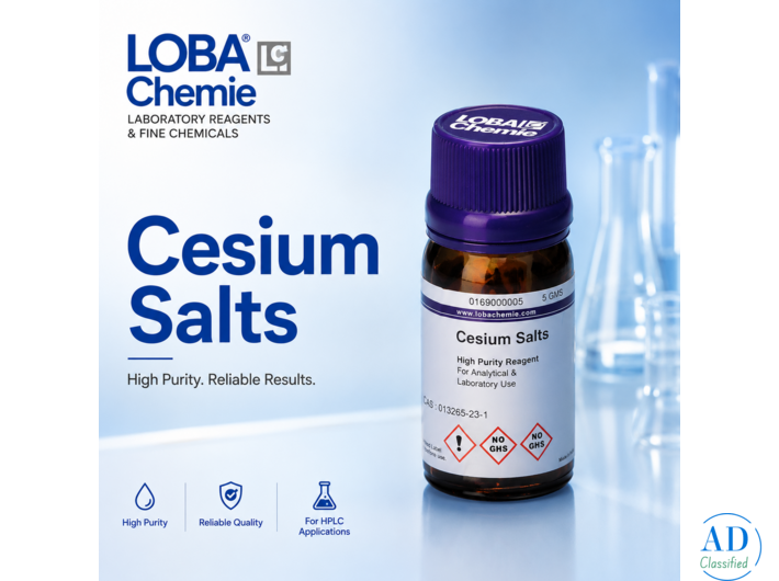 High-Purity Cesium Salts for Laboratory Procurement