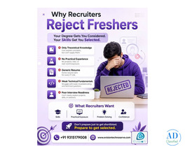 Having a degree is not enough to get selected - Why Recruiters Reject Freshers