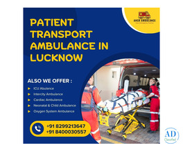 Patient Transport Ambulance in Lucknow