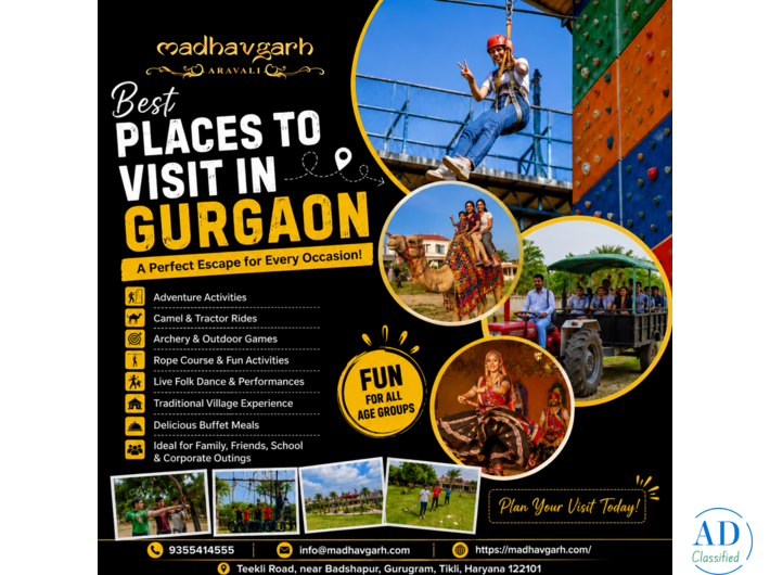 Adventure Park Near Delhi
