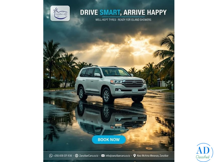 Zanzibar's Best Car Rental Provider for Comfortable Journeys