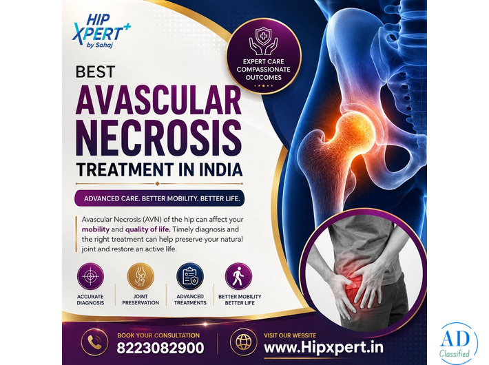 Best Avascular Necrosis Treatment in India - Hip Xpert