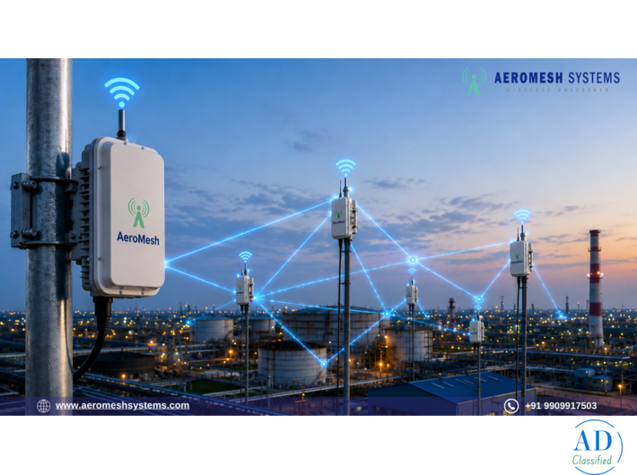 High Performance Wireless Mesh Network for Reliable Industrial Infrastructure