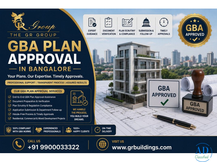 GBA plan approval in Bangalore