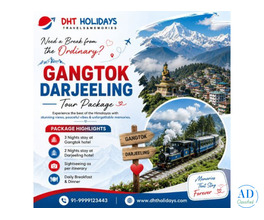 Book 5 Nights 6 Days Gangtok Darjeeling Tour Package  - DHT Holidays