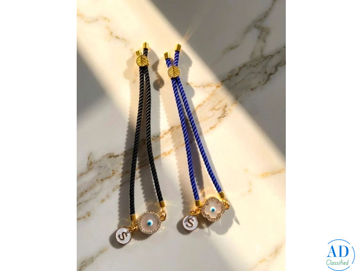 Get Your Personalized Nazar Charm Rakhi Today | Ink N Bow Rakhi Store