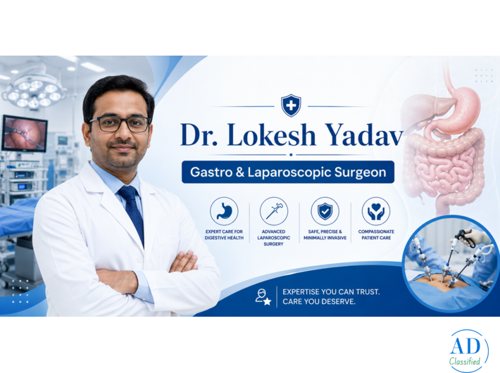 Dr. Lokesh Yadav – GI Surgeon in Jaipur