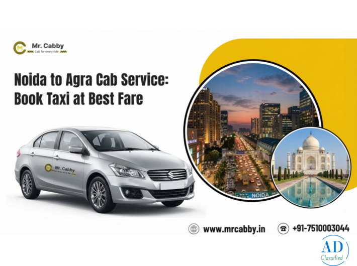 Noida to Agra Cab Service:Book Taxi at Best Fare