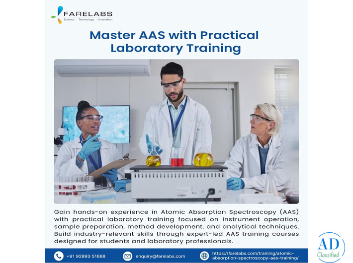 Atomic Absorption Spectroscopy (AAS) Training in Gurugram