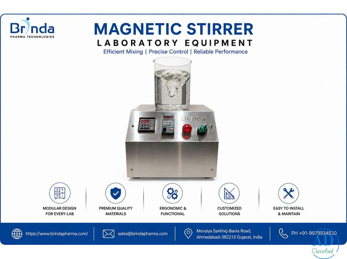 Magnetic Stirrer Manufacturer and Supplier in India