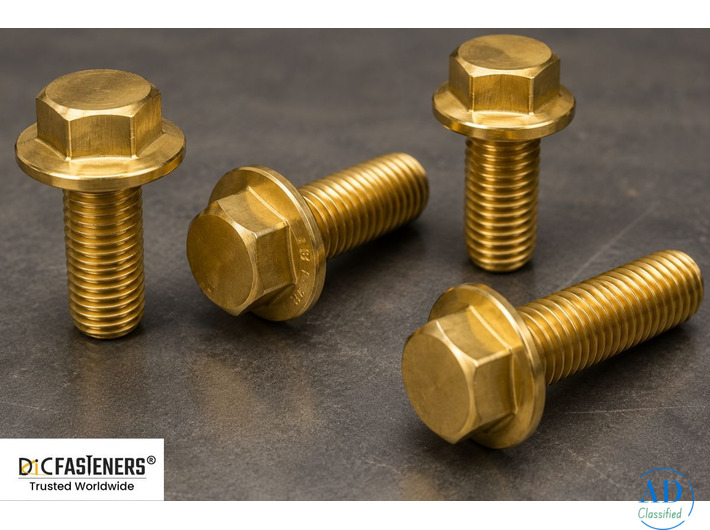 Brass Flange Bolts Supplier | Brass Bolts