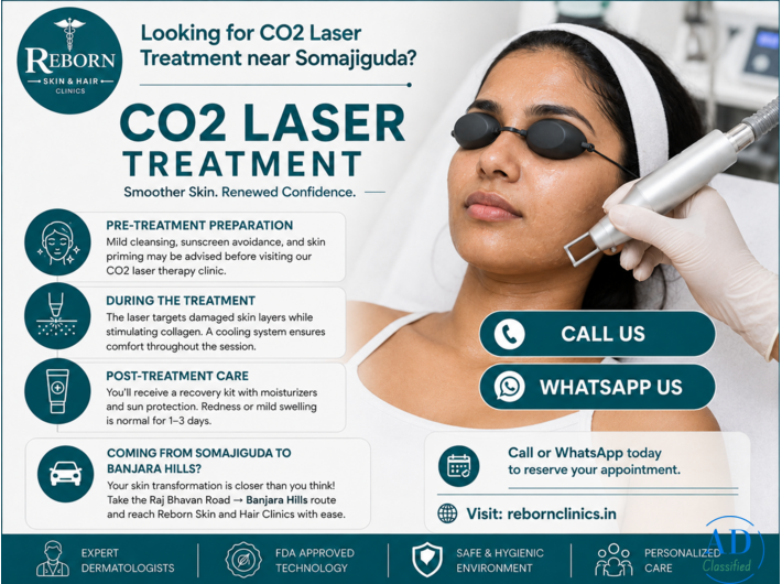 CO2 Laser Skin Resurfacing Near Banjara Hills