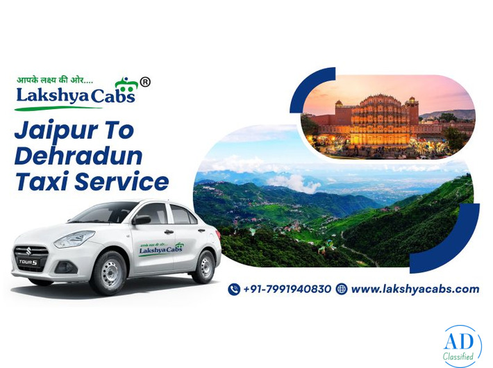 Jaipur To Dehradun Taxi Service
