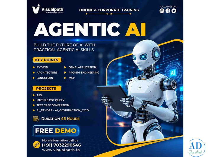 Agentic AI Online Course | Practical AI Training By Visualpath