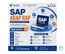 SAP ABAP RAP Online Training New  Batch Starting Aug 27th