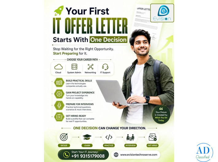 Your First IT Offer Letter Starts With One Decision - Job Ready Training