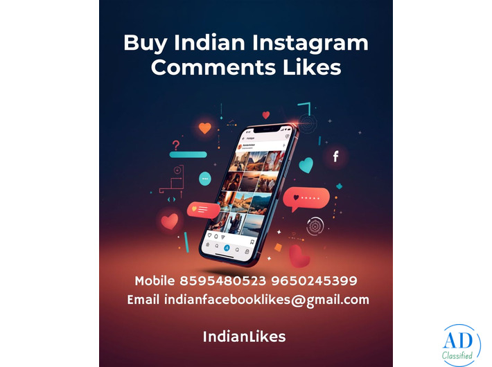 Buy Indian Instagram Comments Likes - IndianLikes