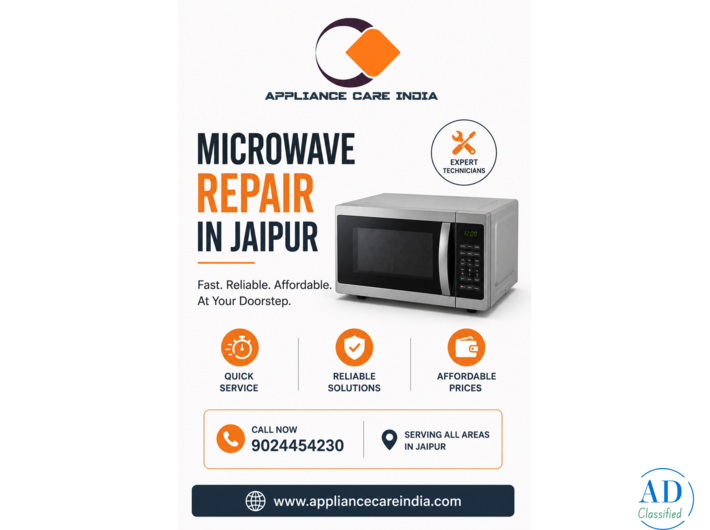 Microwave Repair in Jaipur – Fast & Reliable Service