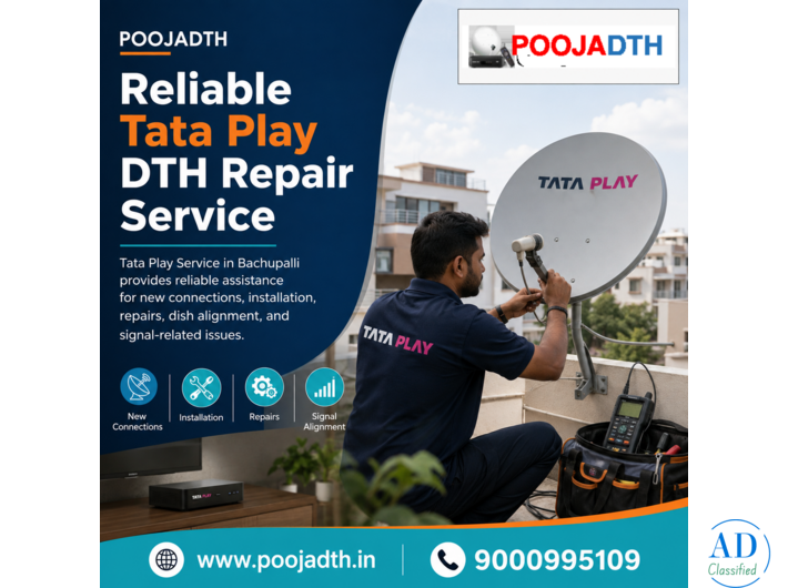 Reliable Tata Play DTH Repair Service