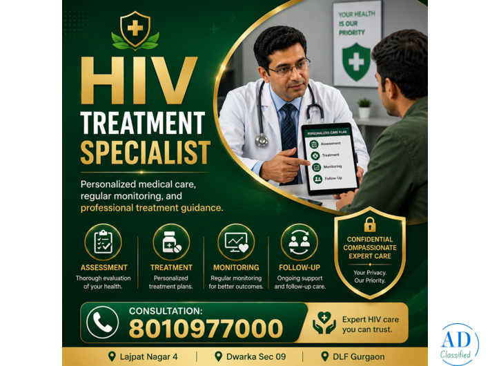 Hiv doctor in Delhi |  Dr Monga